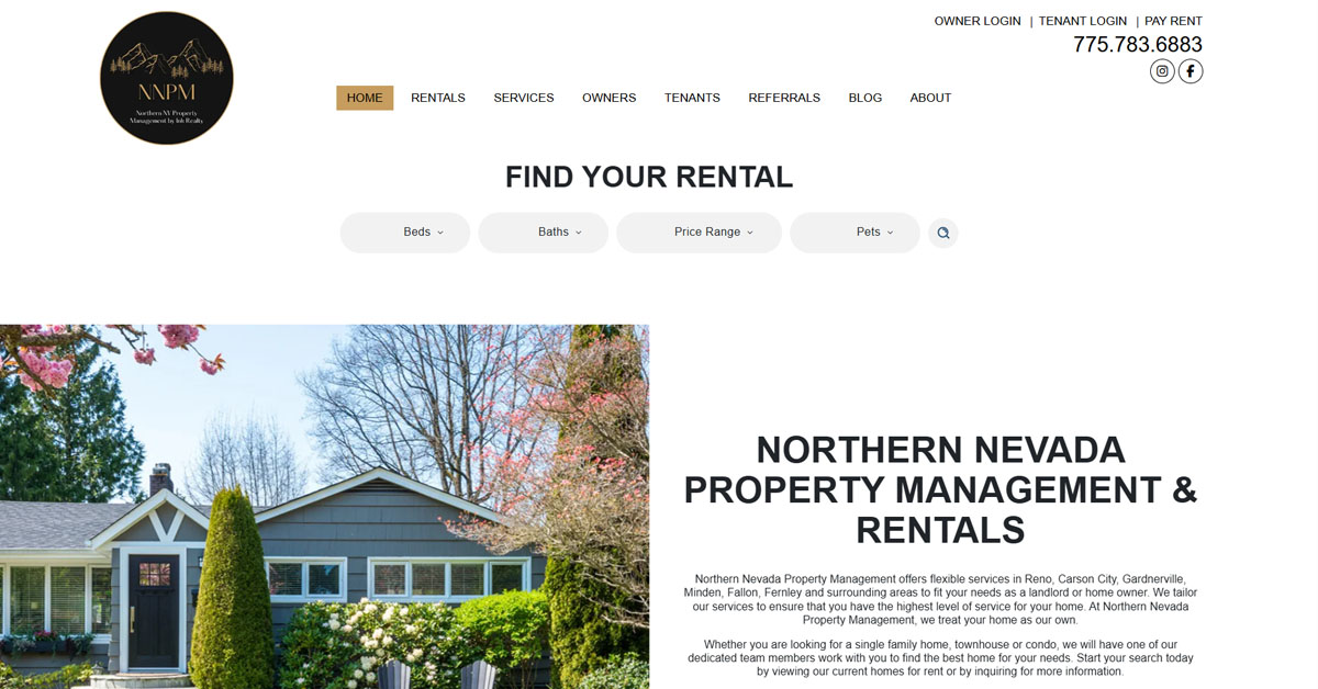 Northern Nevada Property Management cover